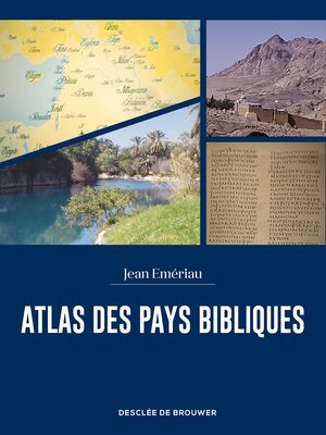 cover image of Atlas des pays bibliques